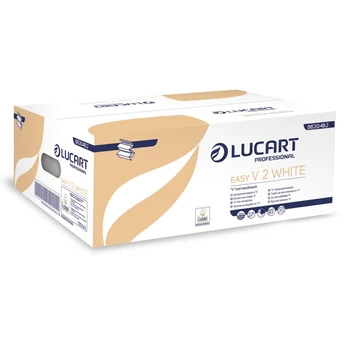 Lucart Easy V2 hajtogatott 2 rétegű kéztörlő papír