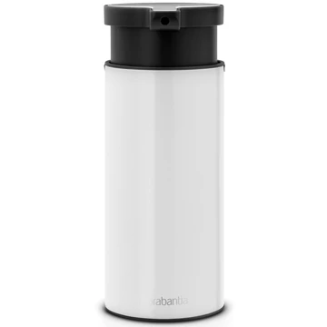 Brabantia Profile pumpás szappanadagoló, 180ml könnyen utántölthető, szabadon álló, csöpögésmentes pumpa, csúszásmentes talp, H=165mm, r.m. acél, fehér - 108181
