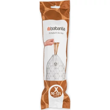 Brabantia PerfectFit szemeteszsák, X méret, 10-12L, 20 zsák/tekercs
