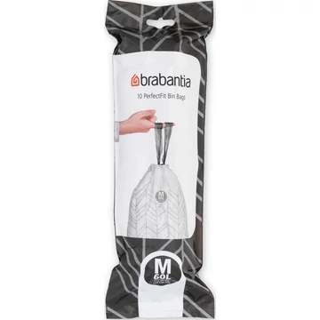 Brabantia PerfectFit szemeteszsák, M méret, 60L, 10 zsák/tekercs