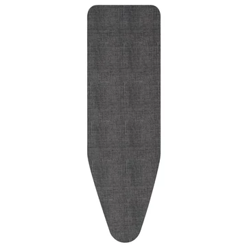 Brabantia Ironing Table Perfect Fit Covers vasalódeszka huzat, 1240x450mm - C méret, felső réteg - huzat + 2mm hab alátét, farmer fekete - 132681