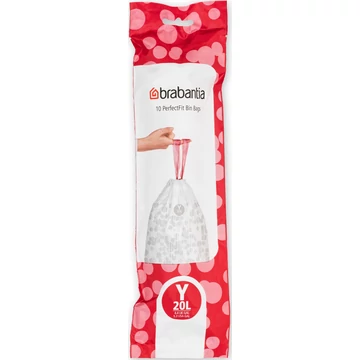Brabantia PerfectFit szemeteszsák, Y méret, 20L, 10 zsák/tekercs