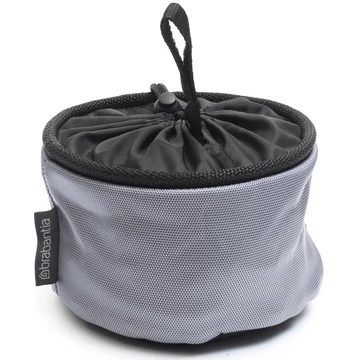 Brabantia Clothes Peg Bag kompakt méretű ruhacsipesz tartó, rugalmas stopperes húzózsinórral, tépőzáras akasztóval, akár 75db csipeszhez, időjárásálló, önürítő és szellőző test, szürke - 149801