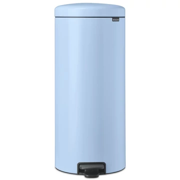 Brabantia NewIcon pedálos hulladékgyűjtő szagmentesen záródó Soft-Close fedél, műanyag tartály, 30L - G méret, acél, álomkék - 202667
