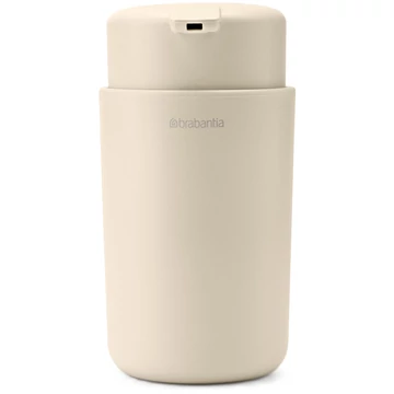 Brabantia ReNew pumpás szappanadagoló, 250ml könnyen utántölthető, szabadon álló, csöpögésmentes pumpa, csúszásmentes talp, H=143mm, műanyag, világos bézs - 223327