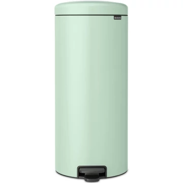 Brabantia NewIcon pedálos hulladékgyűjtő szagmentesen záródó Soft-Close fedél, műanyag tartály, 30L - G méret, acél, jáde zöld - 233944