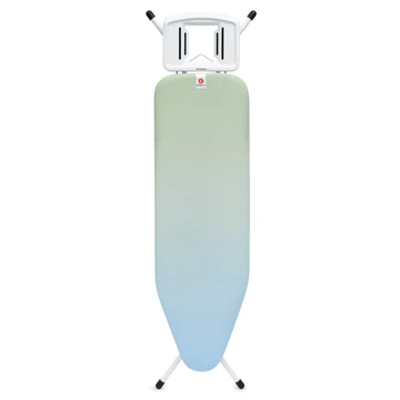 Brabantia Solid Steam Iron Rest vasalódeszka 1240x380mm - B méret, fix vasalótámasz, D=22mm fehér váz, megnyugtató tenger huzat - 236006