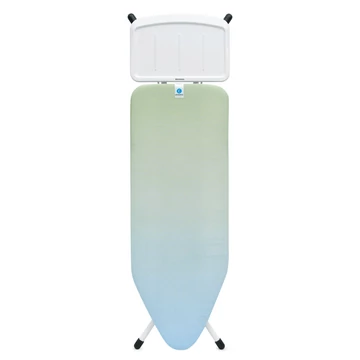 Brabantia Solid Steam Unit Holder vasalódeszka 1240x450mm - C méret, fix vasalótálca gőzállomásokhoz, D=22mm fehér váz, megnyugtató tenger huzat - 236020
