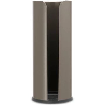 Brabantia ReNew tartalék WC-papír tartó 3 háztartási tekercshez, szabadon álló, acél, platinaszürke - 280542