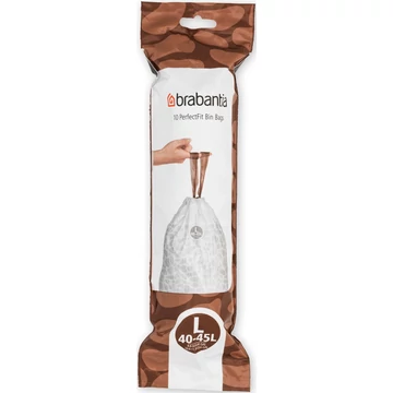 Brabantia PerfectFit szemeteszsák, L méret, 40-45L, 10 zsák/tekercs