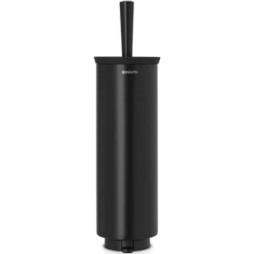 Brabantia Profile WC-kefe fali tartóval, acél, fekete - 483349