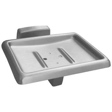 Szappantartó, r.m. acél, selyem, INOX, Silk Touch ujjlenyomatmentes felülettel