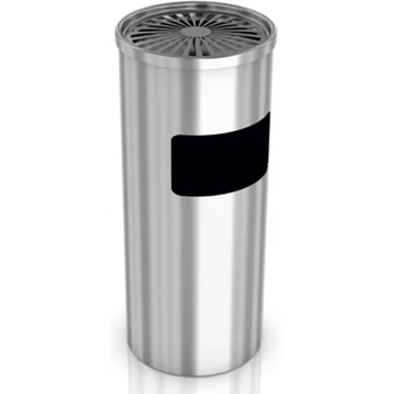 Hamutartós hulladékgyűjtő, 30 liter, álló, rozsdamentes acél, selyem matt borítás