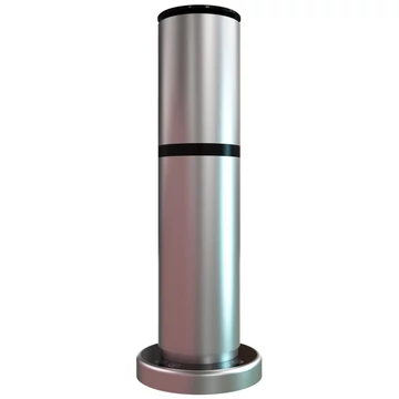 Sensamist S150 asztali illatadagoló kompresszoros illatporlasztóval 200m3 légtérfogatig, 100ml, H=328mm, ezüst alumínium, 230V