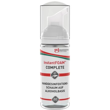 SCJP InstantFOAM COMPLETE alkoholos kézfertőtlenítő hab, széles hatásspektrum, illat- és színezékmentes, hipoallergén, 47ml pumpás flakon