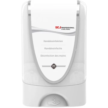 SCJP TouchFREE kézfertőtlenítő adagoló InstantFOAM COMPLETE kézfertőtlenítő hab patronhoz, automata, 1L, ABS műanyag, fehér/opálos/króm