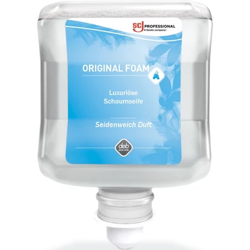 SCJP Original Foam habszappan, Smooth Silk lágy, selymes illat, színezékmentes, Proline manuális adagolóhoz, 1L patron