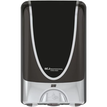 SCJP TouchFREE Ultra habszappan adagoló SC Johnson Professional habszappan patronokhoz, automata, 1,2L, ABS műanyag, fekete/opálos/króm