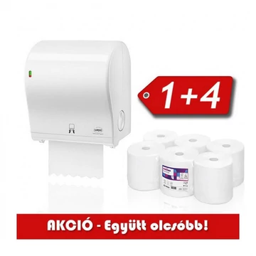Satino Wepa autocut csomag 331520 1db + 4zsugor 317820 kéztörlő akciós csomag