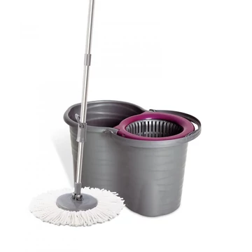 Spin Mop Welle forgófejes felmosó szett 19 liter (vödör, nyél, mop)