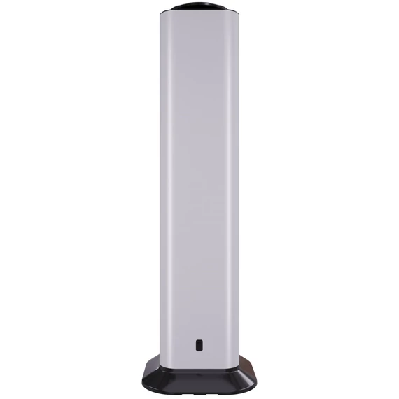 Sensamist S3000 álló illatdiffúzor kompresszoros illatporlasztóval 2000m3 légtérfogatig, 1L, H=638mm, ezüst alumínium, 230V