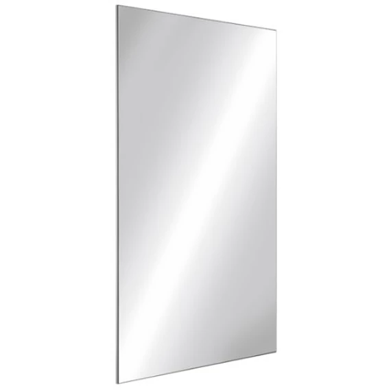 DELABIE vandálbiztos tükör, ütésálló rozsdamentes acéllemez, 485*585 mm, könnyen szerelhető 10 mm vastag megerősített PVC hátlap