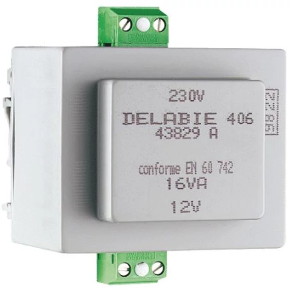 DELABIE transzformátor 230/12V doboz nélkül