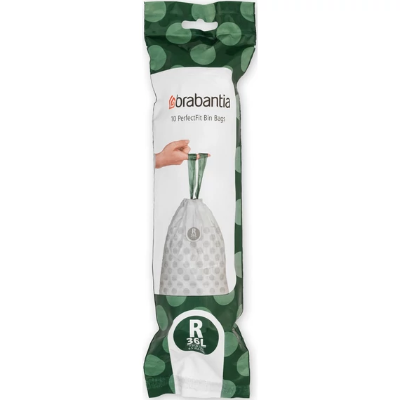 Brabantia PerfectFit szemeteszsák, R méret, 36L, 10 zsák/tekercs
