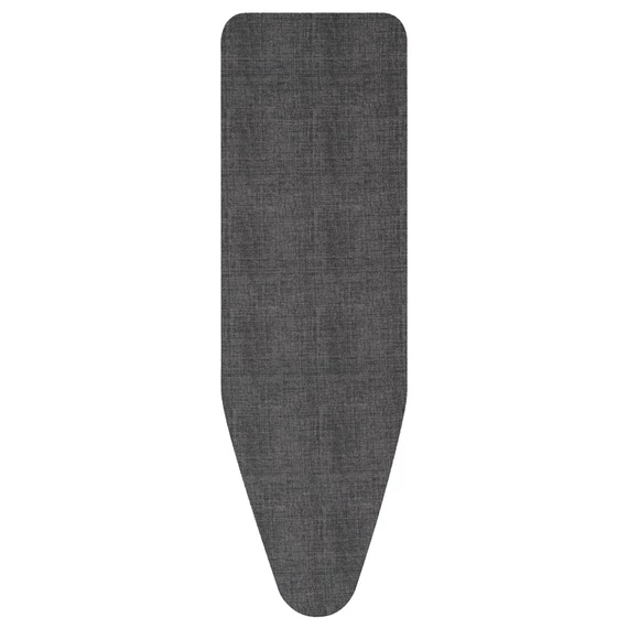 Brabantia Ironing Table Perfect Fit Covers vasalódeszka huzat, 1240x380mm - B méret, komplett szett - huzat + 8mm hab alátét, farmer fekete - 130885
