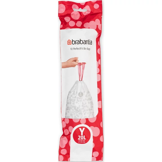 Brabantia PerfectFit szemeteszsák, Y méret, 20L, 10 zsák/tekercs