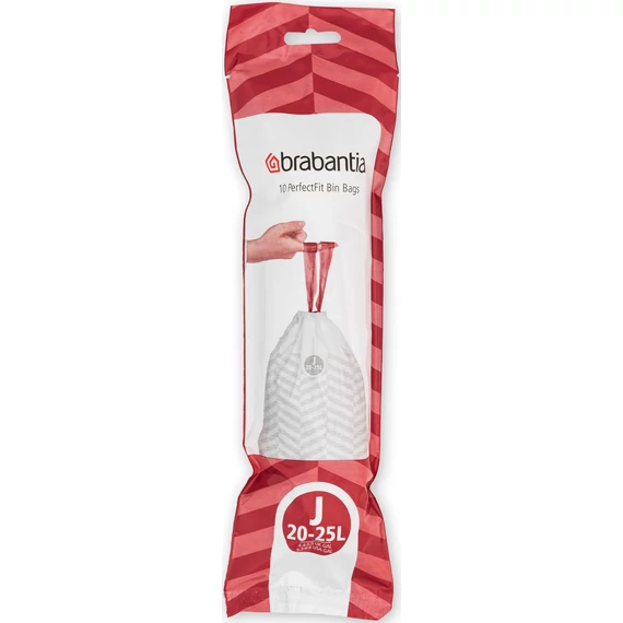Brabantia PerfectFit szemeteszsák, J méret, 20-25L, 10 zsák/tekercs