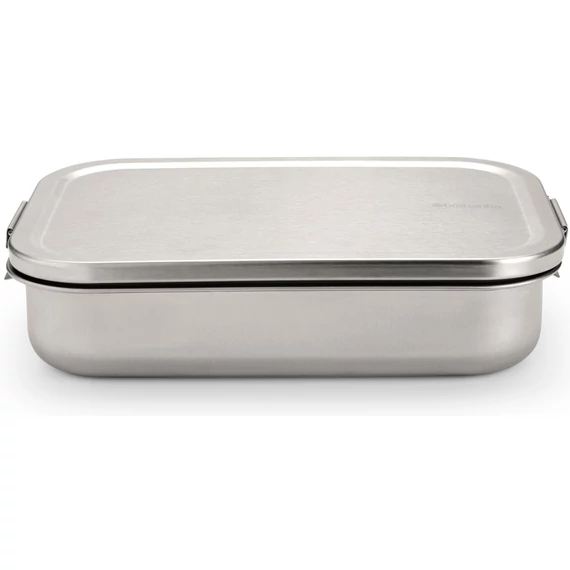 Brabantia Make - Take Lunch Box nagy méretű ételhordozó doboz, 2000 ml, elválasztóval, szivárgás- és légmentes záródás, bepattintós (clip-on) zárómechanizmus, r.m. acél, selyem matt - 203800