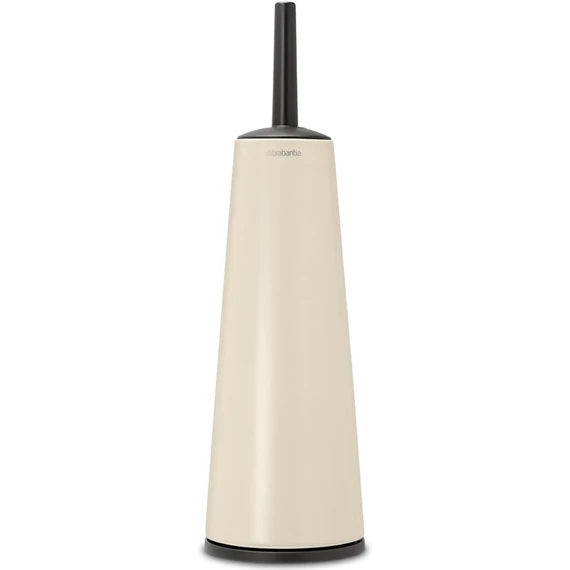Brabantia ReNew WC-kefe padlón álló tartóval, acél, világos bézs - 223228