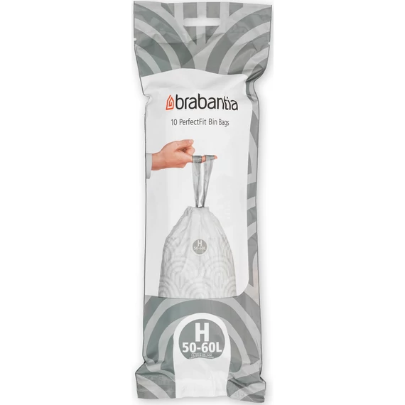 Brabantia PerfectFit szemeteszsák, H méret, 50-60L, 10 zsák/tekercs