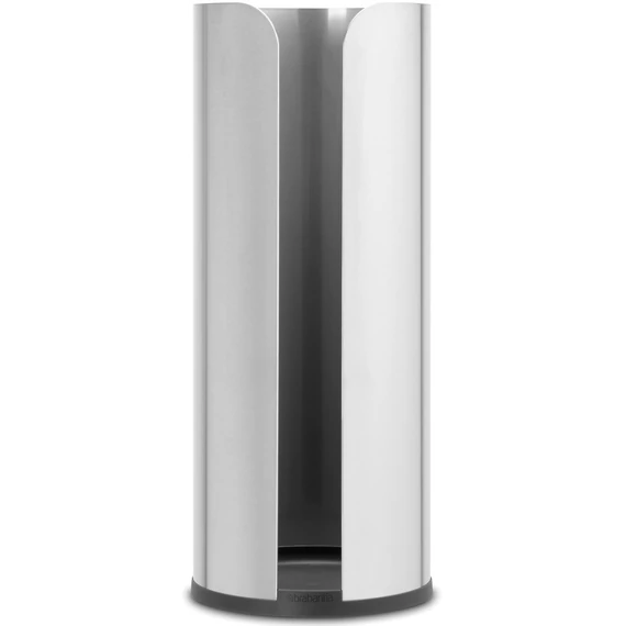 Brabantia ReNew tartalék WC-papír tartó 3 háztartási tekercshez, szabadon álló, r.m. acél, selyem - 280566