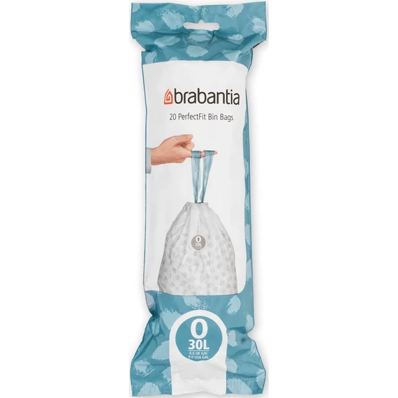 Brabantia PerfectFit szemeteszsák, O méret, 30L, 20 zsák/tekercs