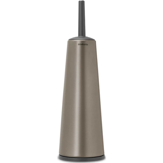 Brabantia ReNew WC-kefe padlón álló tartóval, acél, platinaszürke - 477324