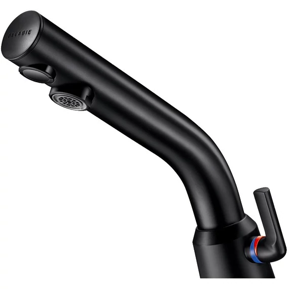 DELABIE BINOPTIC MIX álló infracsap H-M vízre oldalsó karral, H=110mm, fekete, hálózati