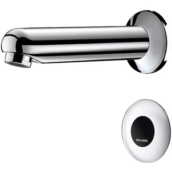 DELABIE TEMPOMATIC fali infracsap szervizfolyosós szereléshez, 170mm kifolyási benyúlás, hálózati