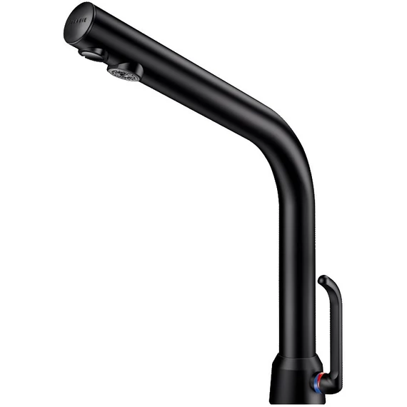 DELABIE BINOPTIC MIX álló infracsap H-M vízre hosszú karral, H=250mm, fekete, elemes