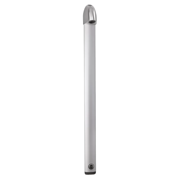 DELABIE SPORTING 2 zuhanypanel kevert vízre Soft-Touch nyomógombbal, vortex szóráskép, 6L/perc, alumínium