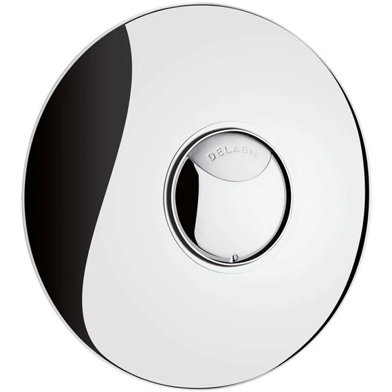 DELABIE TEMPOFLUX 2 vandálbiztos, direkt öblítésű nyomógombos WC öblítő, 3L/6L, 7mp