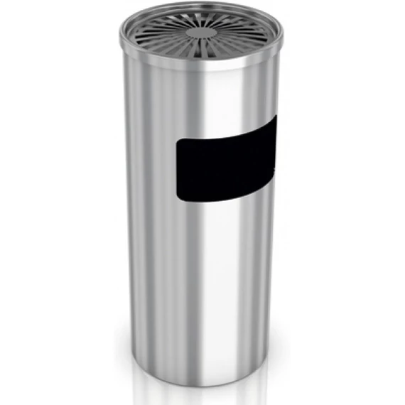 Hamutartós hulladékgyűjtő, 30 liter, álló, rozsdamentes acél, selyem matt borítás