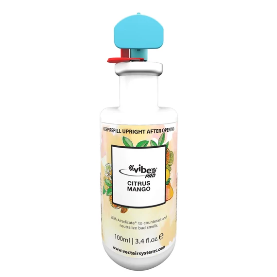 VIBE PRO Citrus Mango - citrus-mangó illatú utántöltő patron Airadicate szagsemlegesítő adalékkal