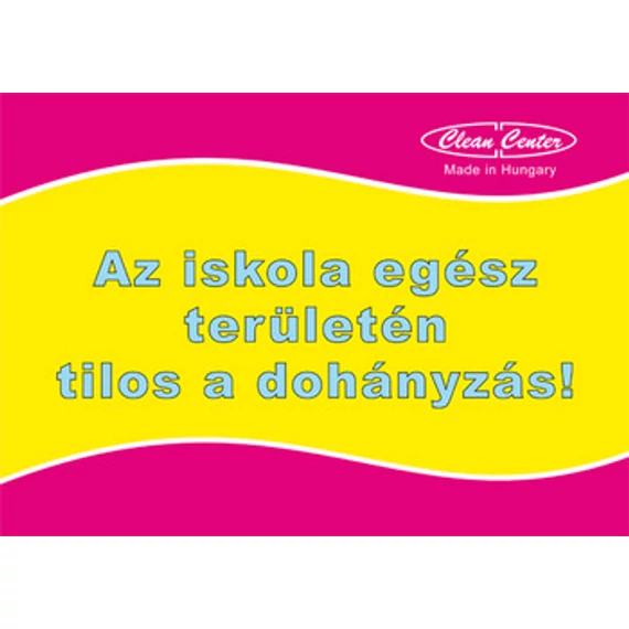 Tájékoztató- és helyiségtáblák iskolába (A4 méret)