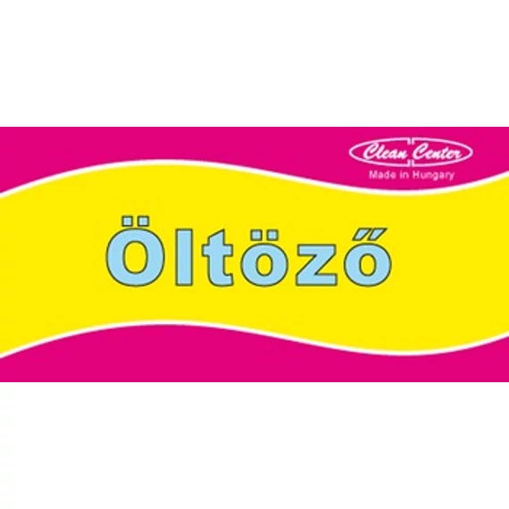 Tájékoztató- és helyiségtáblák óvodába (140x70mm)