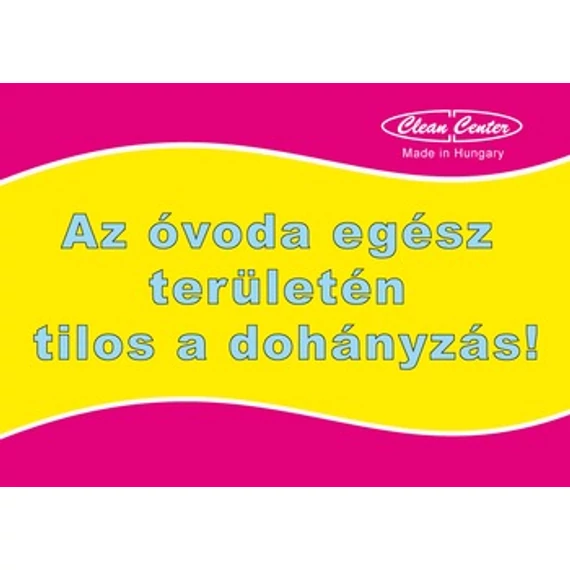 Tájékoztató- és helyiségtáblák óvodába (A4 méret)