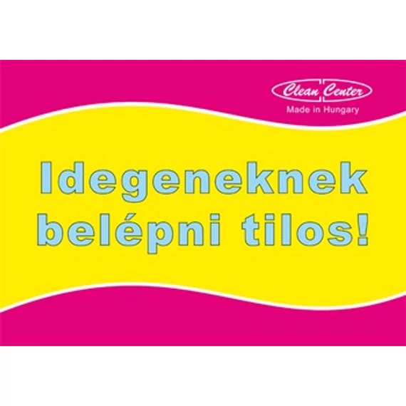 Tájékoztató- és helyiségtáblák óvodába (A5 méret)