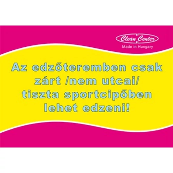 Tájékoztató- és helyiségtáblák fitneszterembe (A4 méret)