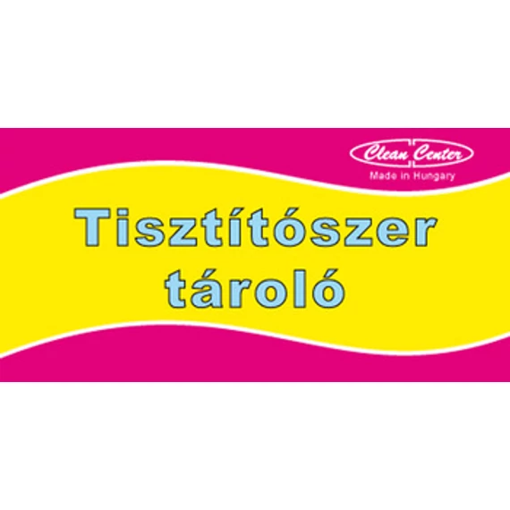 Tájékoztató- és helyiségtáblák épülethigiénia (140x70mm)